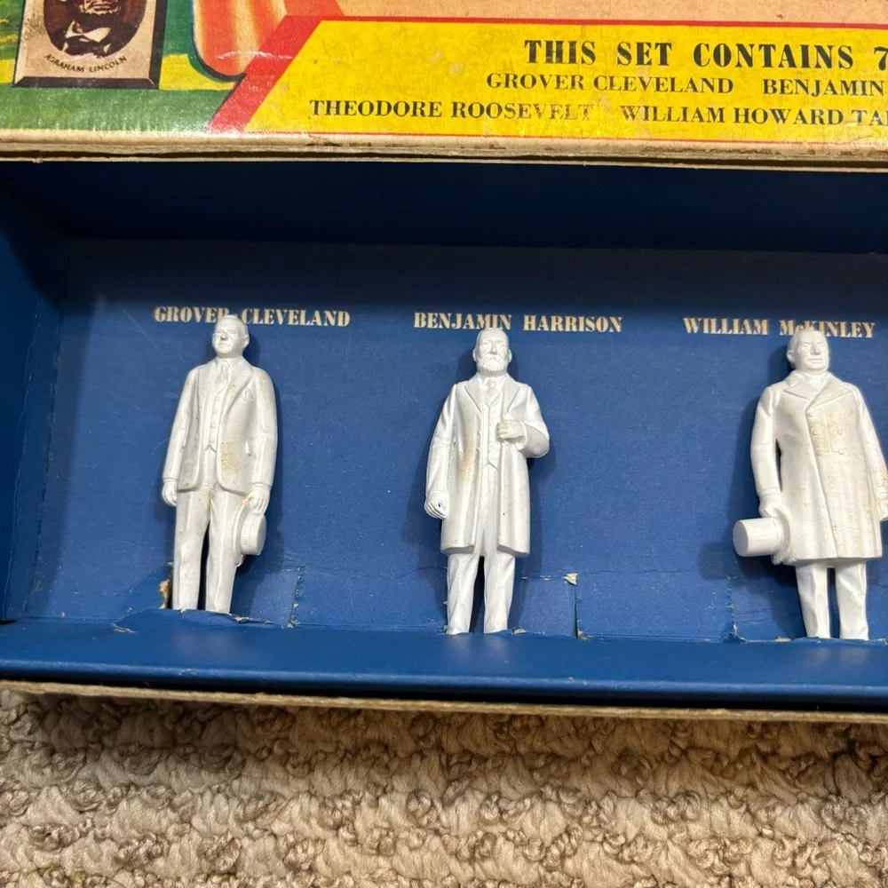 Vintage Louis Marx & Co Presidents of the US Series 1, 3, and 4_8